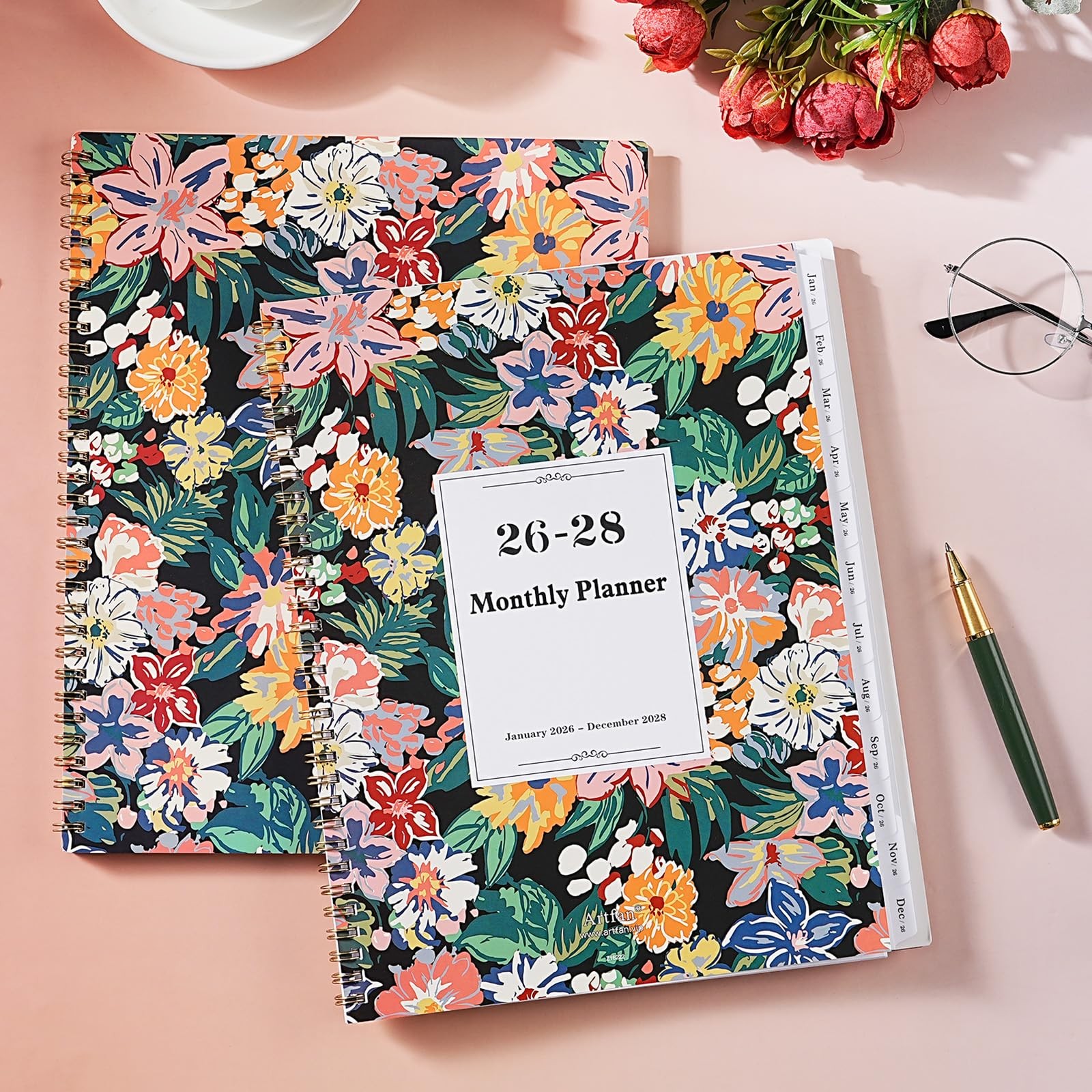Monthly Planner 2026-2028 – 3 Year Planner/Calendar 2026-2028, JAN 2026 – DEC