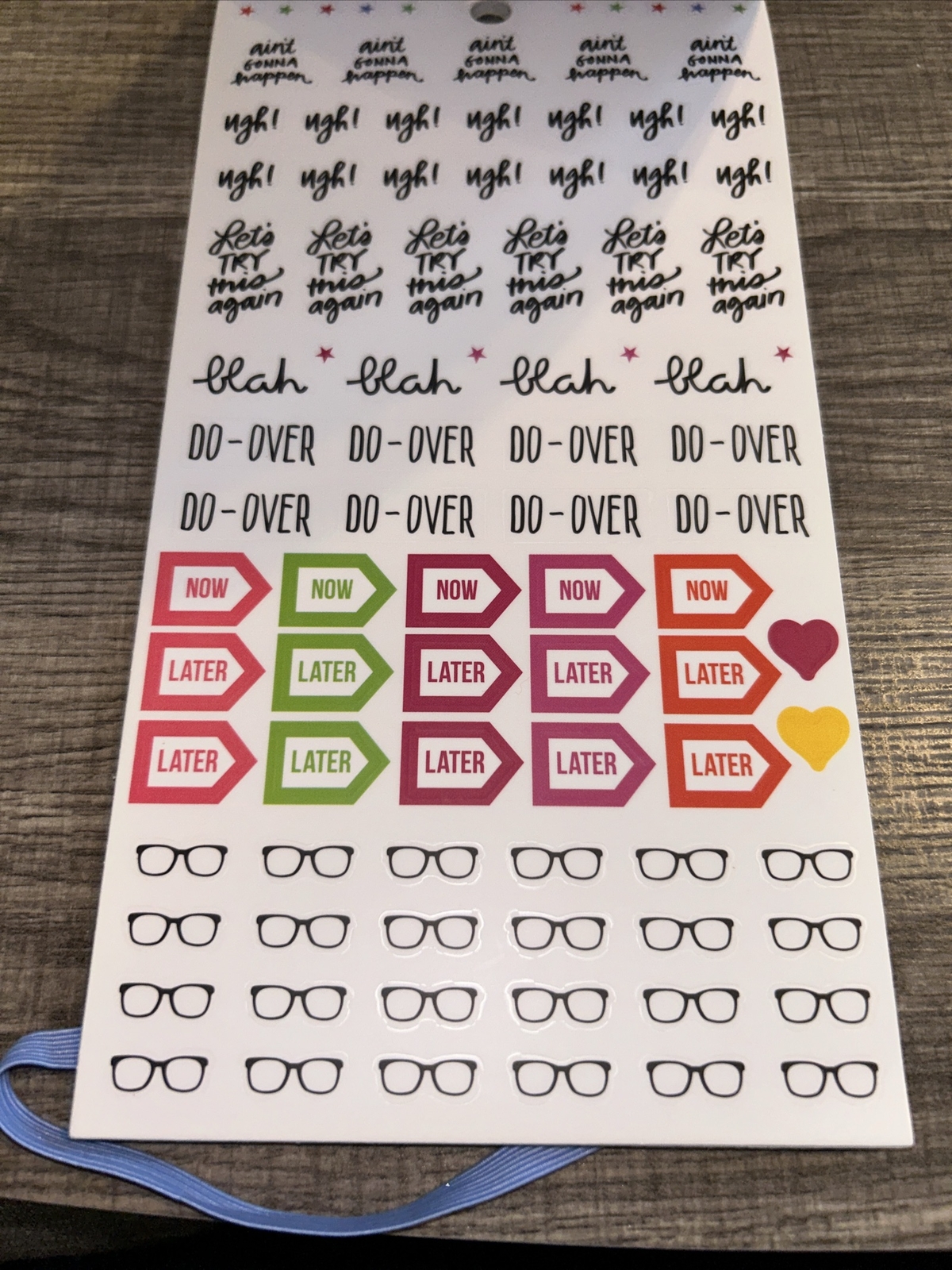 MAMBI The Happy Planner Planner Basics Mini Sticker Book 1768 Pieces Value Pack