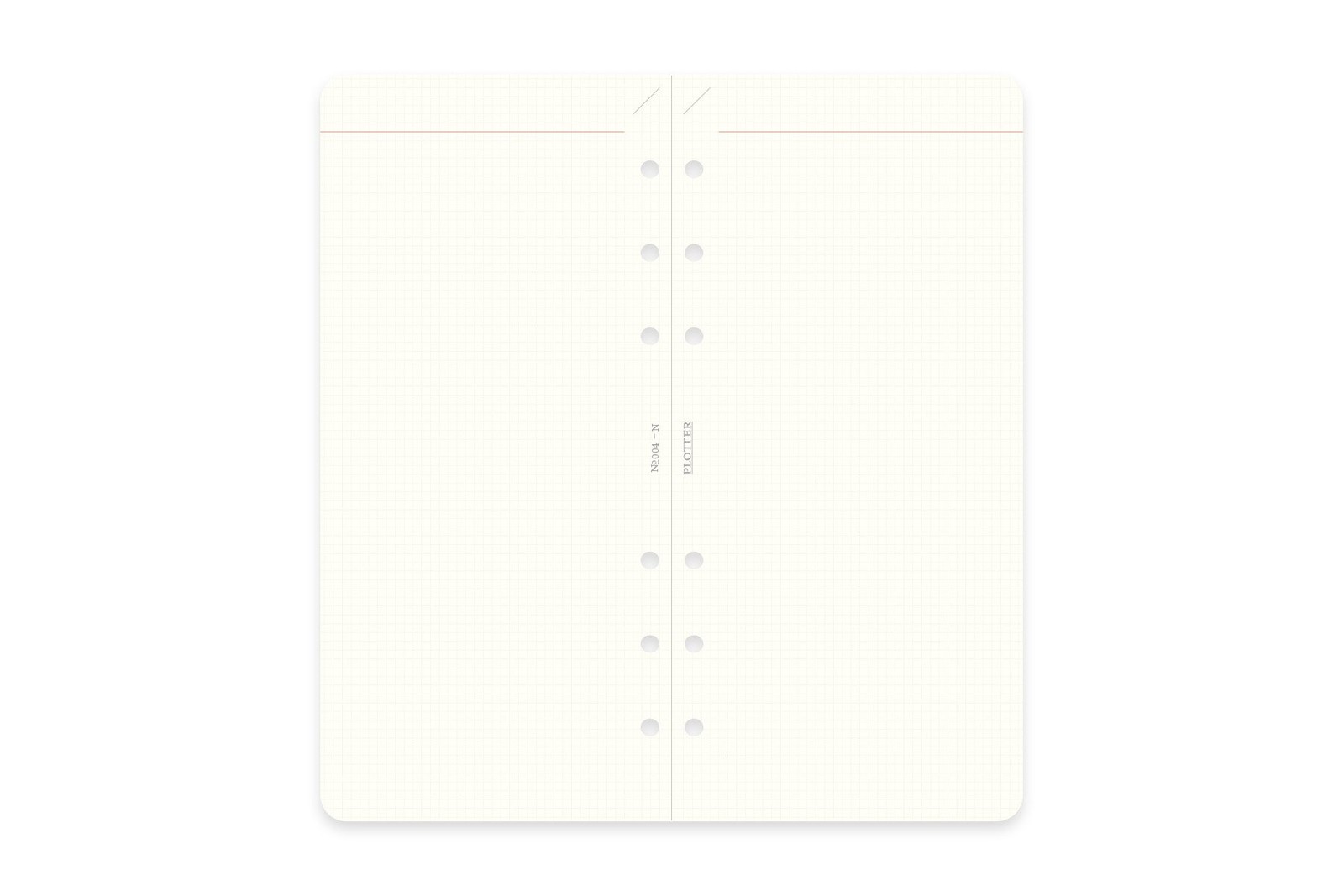 DESIGNPHIL Narrow Size PLOTTER 2mm System Planner Refill