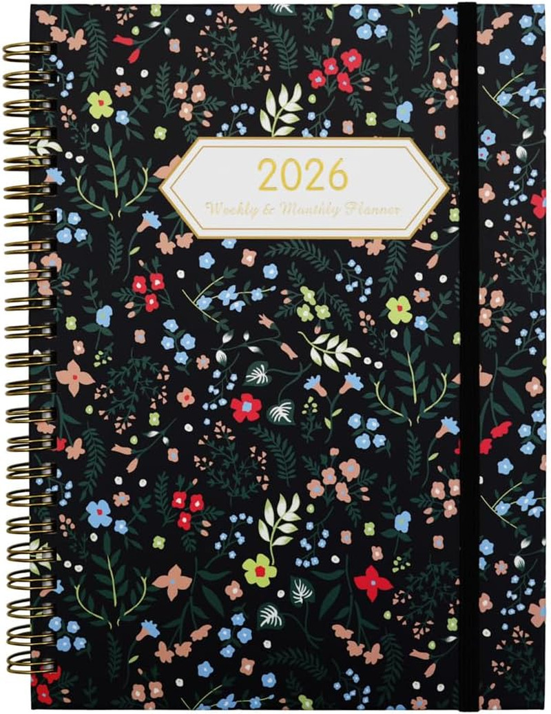 2026 Planner, Monthly and Weekly Calendar 2026, Jan.2026-Dec.2026, 8.5” x 6.5”