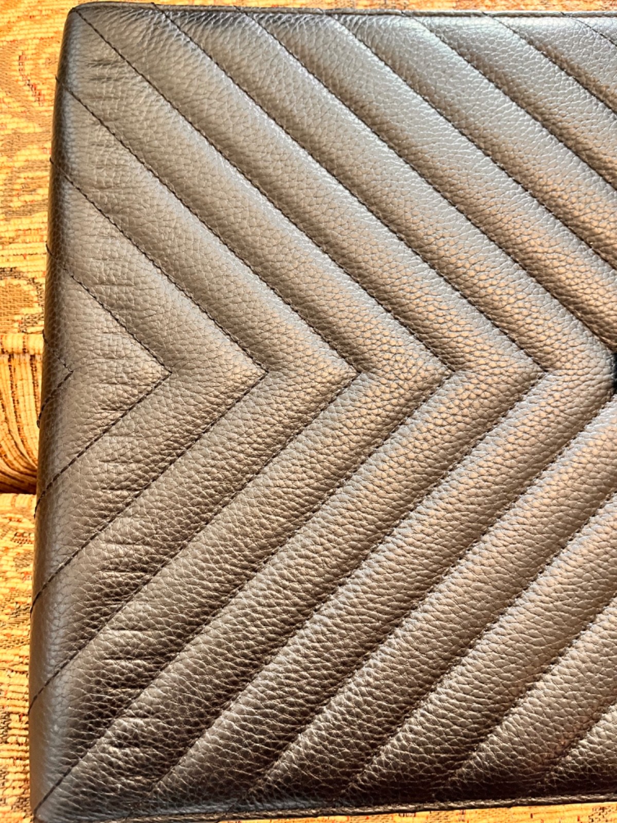 Cloth and Paper A5 Folio Agenda (Black Quilted Leather)