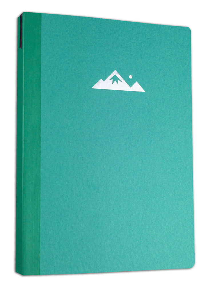 Itoya Profolio Oasis Summit Notebook in Dark Turquoise – B6- NEW – OS-B6-DT