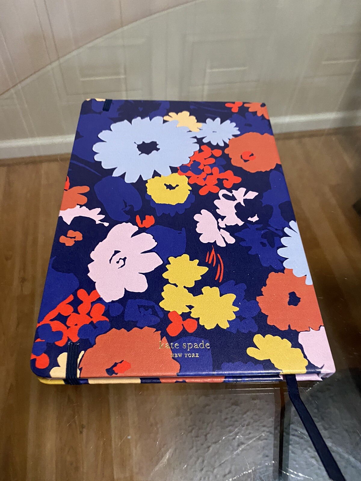 Kate Spade X Large Journal Leatherette 7×10 Lined Notebook Colorful Floral