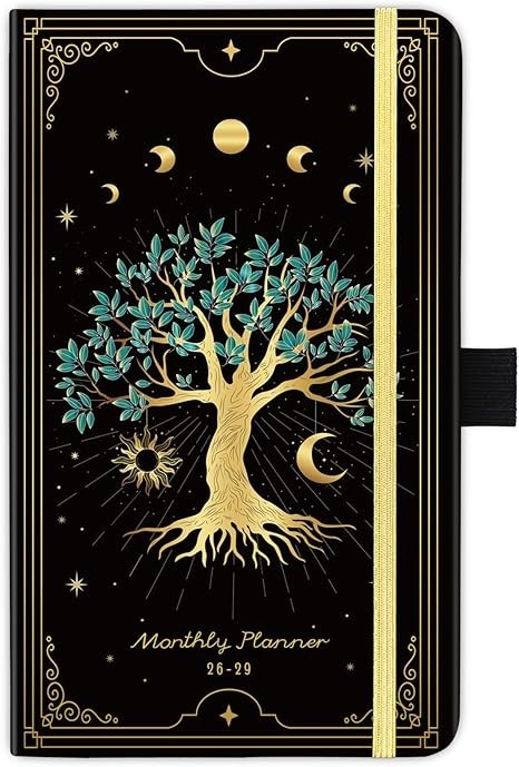 Pocket Monthly Planner 3 Year July 2026 to June 2029 6.3×3.8 Inches for Purse