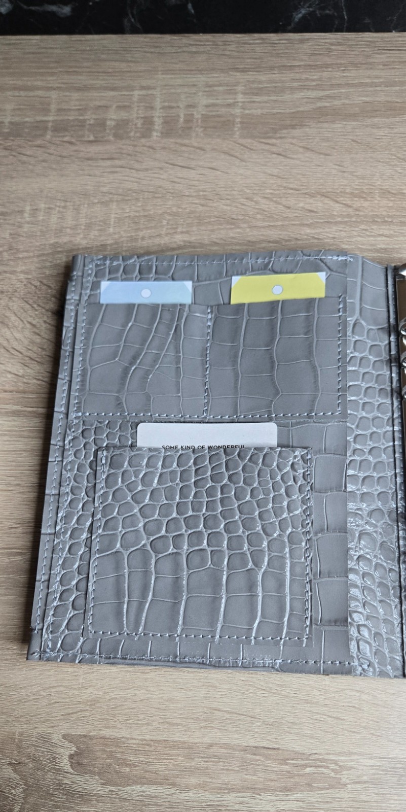 Grey Leather Cover planner A5 – Oops Shop just cover with binder