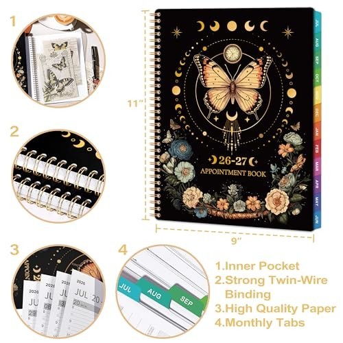 Appointment Book/Planner 2026-2027 – Appointment Book 2026-2027, July 2026 – Jun