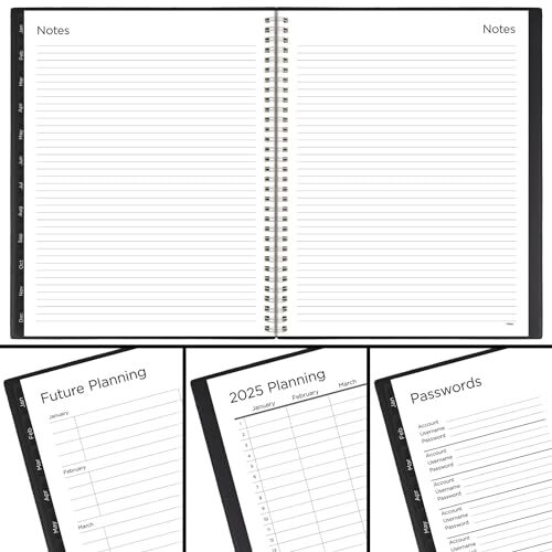 Mead 2025 Planner, Weekly & Monthly, Assorted Styles , Pattern Names