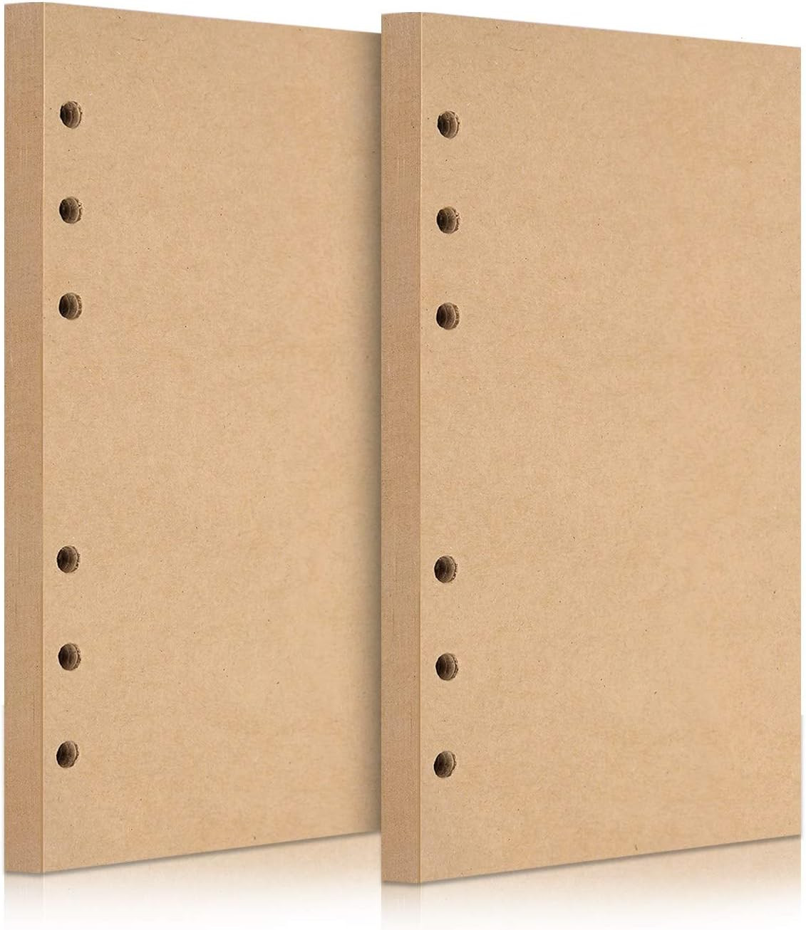 A5 Colorful Lined Refill Paper, 120Gsm Loose Leaf Paper 6 Hole, Notebook Refills