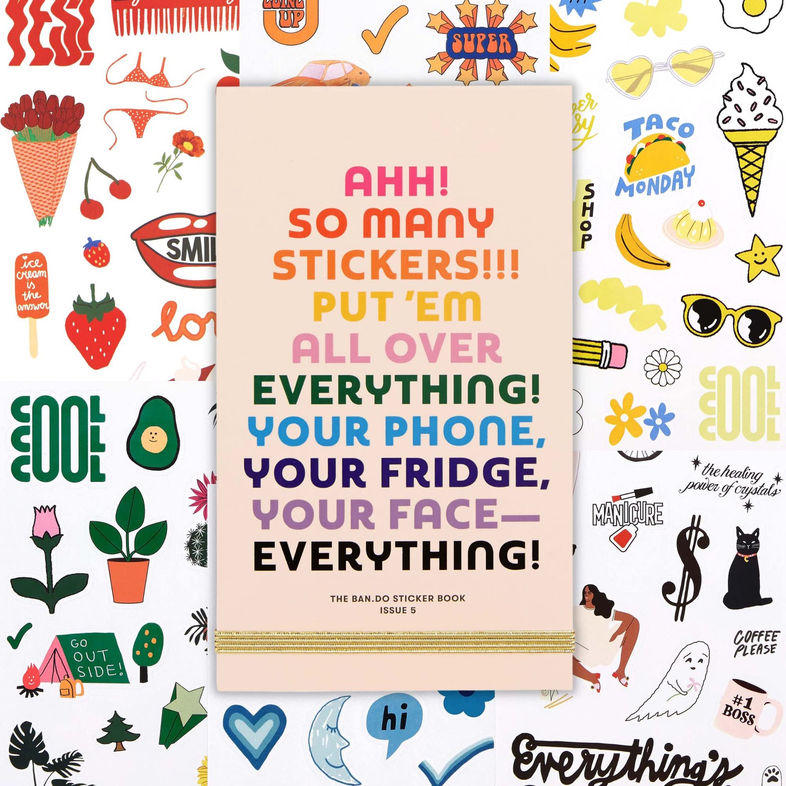 Scrapbooking Stickers, 700+ Adhesive Labels, Planner Kit, Multicolor