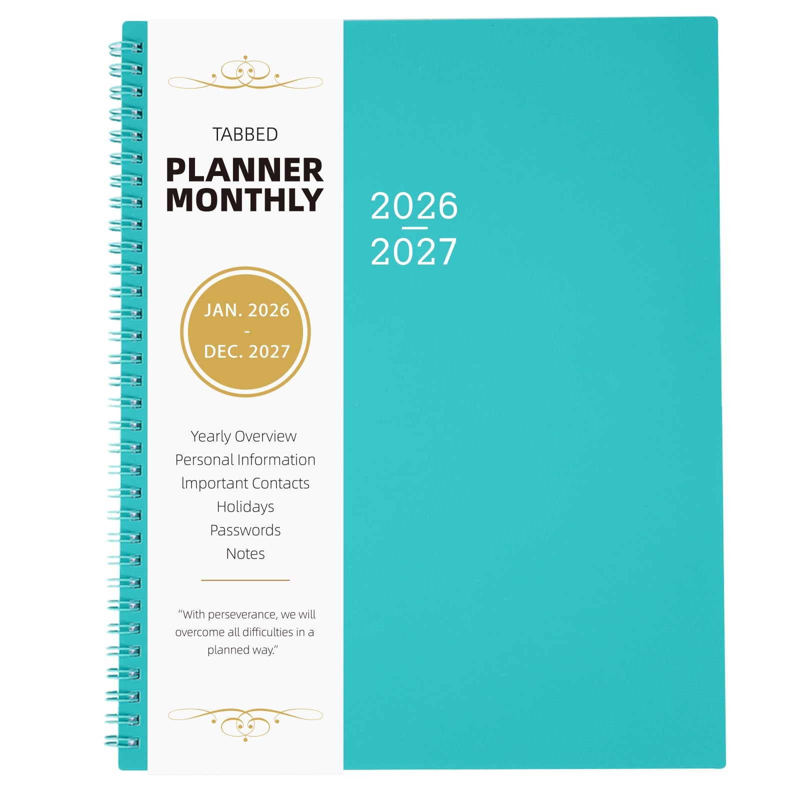 Monthly Planner 2026-2027 – 2026-2027 Monthly Planner, 9 x 11, 24 Months