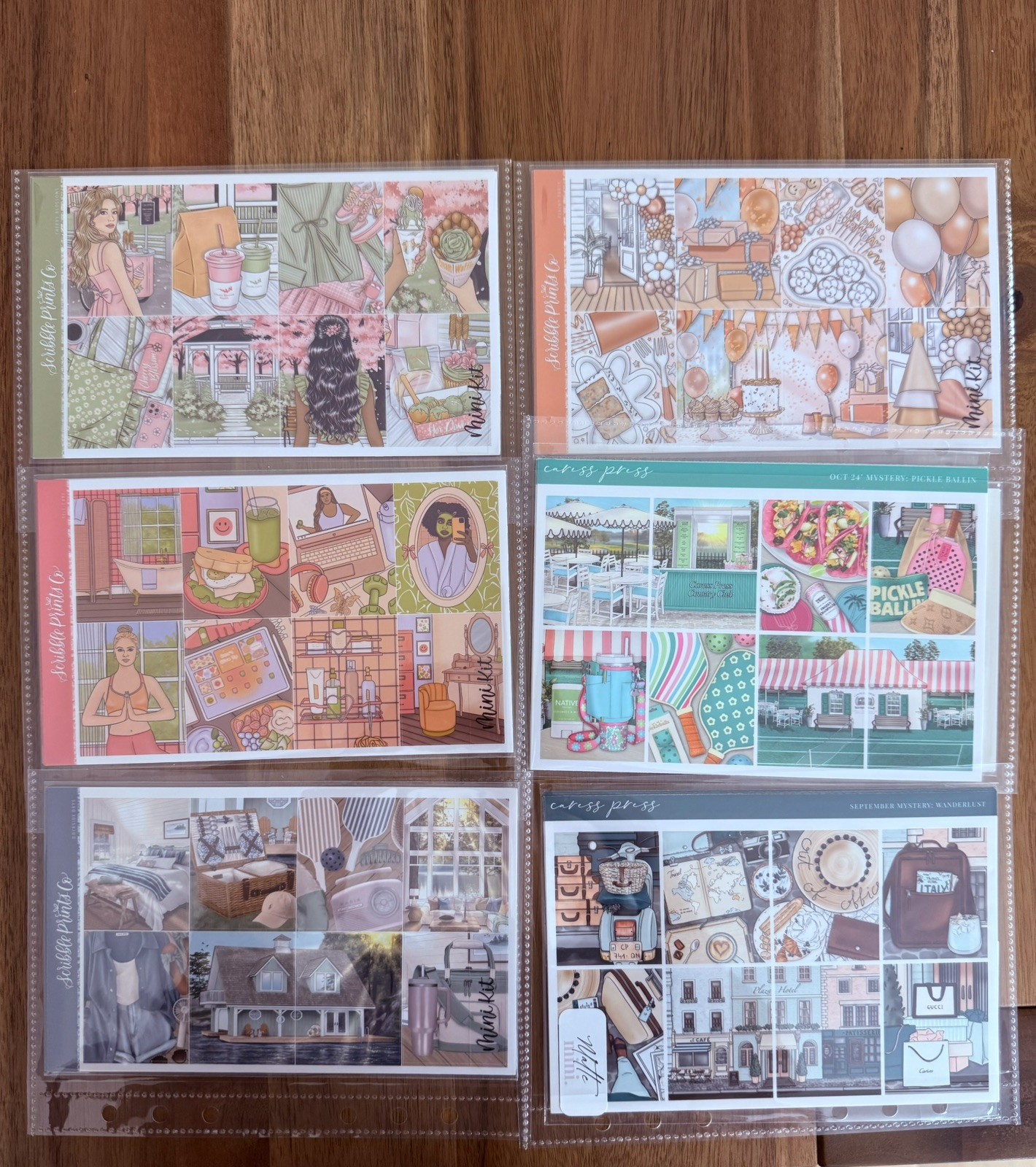 19 weekly planner sticker kits