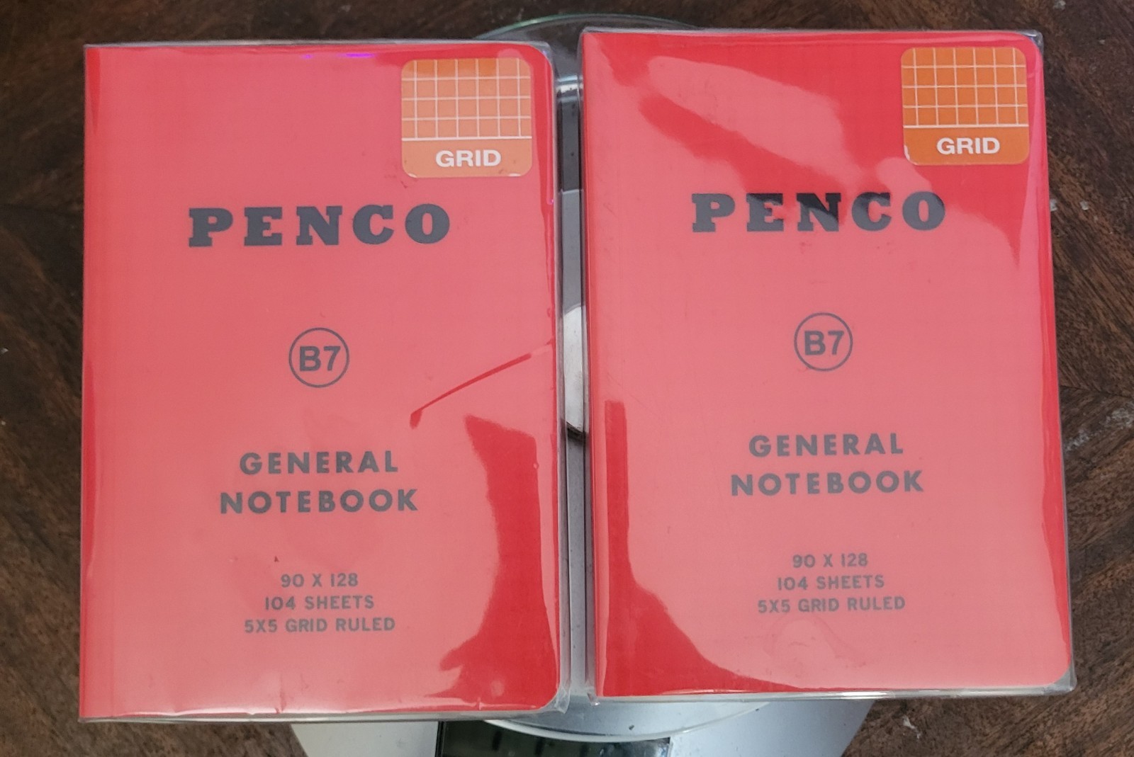 Hi Tide Penko Notebook B7 Square Red CN158