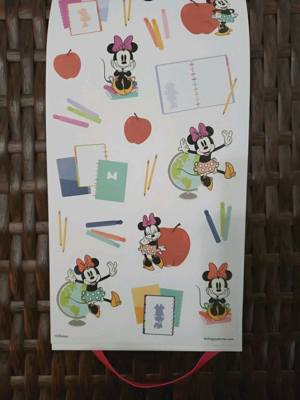 Happy Planner Disney All Smiles Minnie Mouse Teacher VALUE PACK STICKERS 767 Pcs