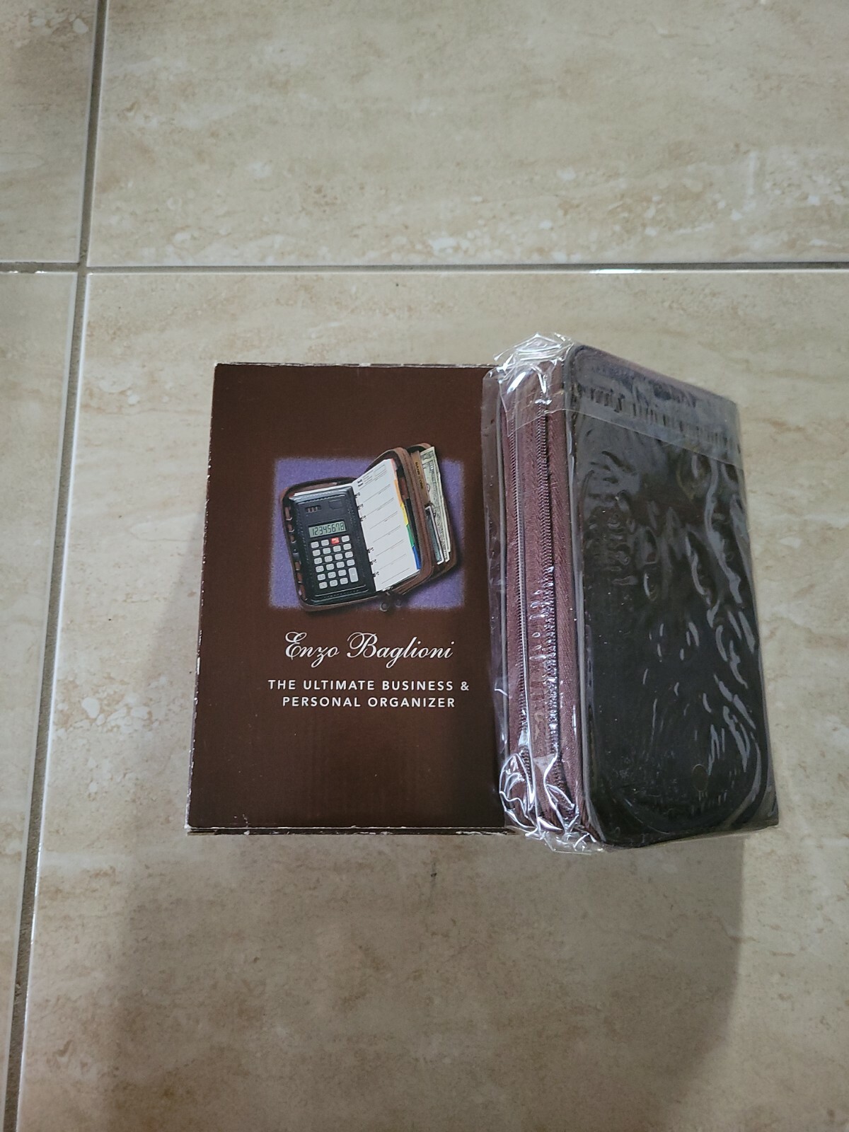 Ultimate Business/Personal Organizer by Enzo Baglioni New-Open Box