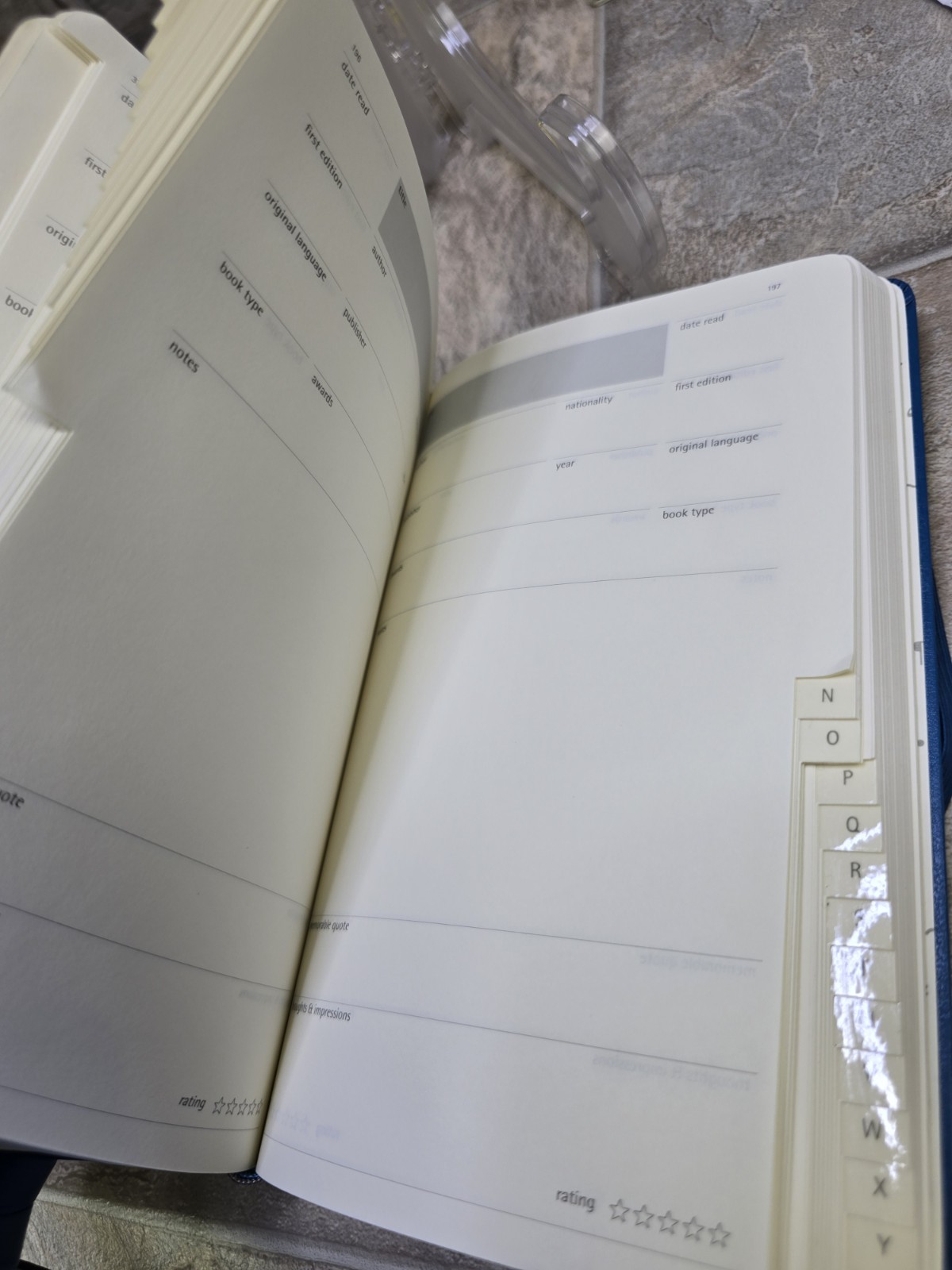 Moleskine Book Journal 5 ¼ x 8 1/4 400 Pages Blue (ASCENSION) * Never Used*