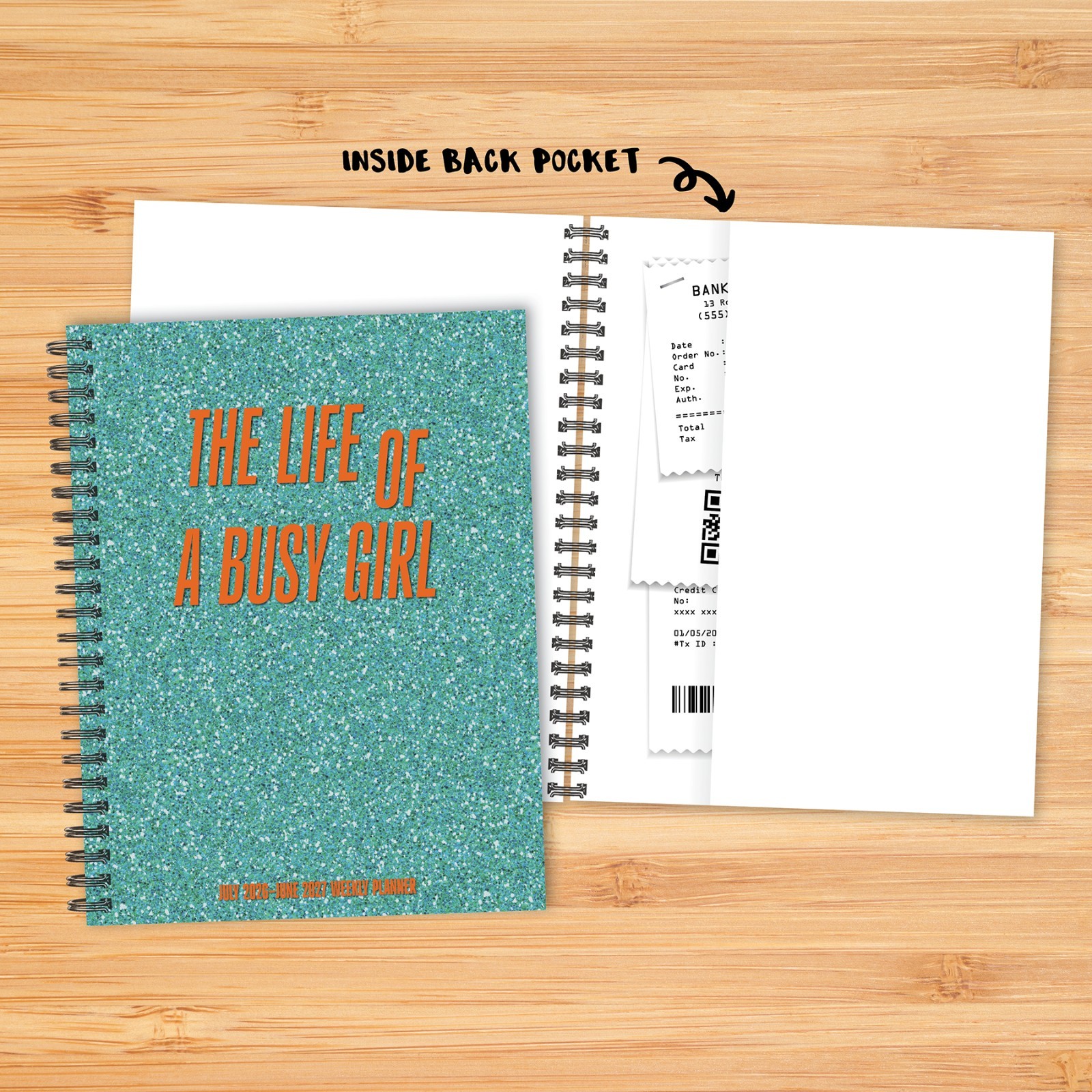Life of a Busy Girl Academic Year July 2026-June 2027 6.5″ x 8.5″ Weekly Planner