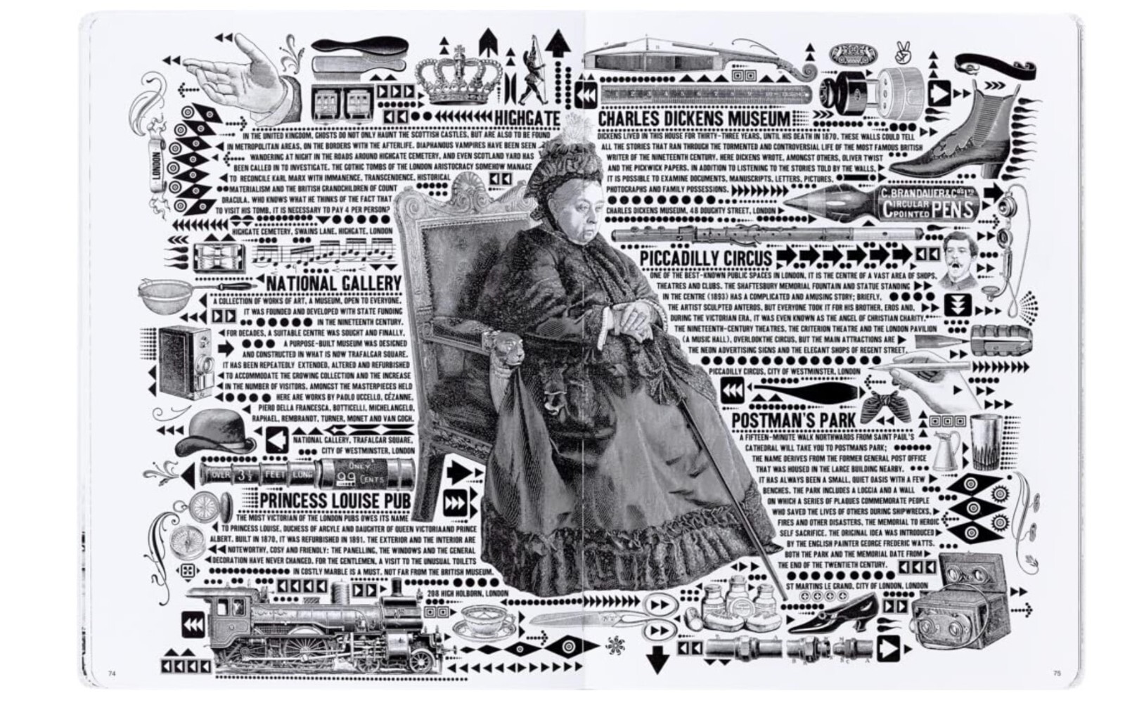 Moleskine City Maps and Stories: Contemporary Wanders Through the 19th Century,