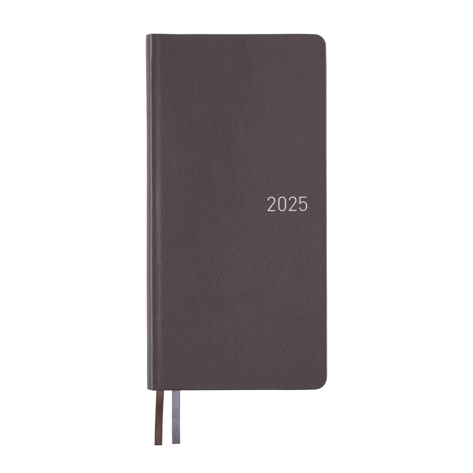 2025 weeks English version Fine Classic/Steel Gray January start Weekly planner