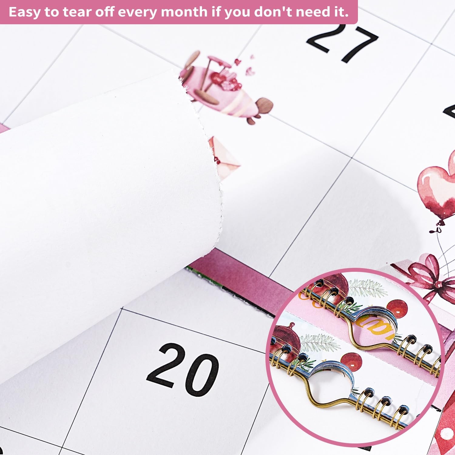 Calendar 2026-2027 – Wall 2026-2027, April 2026 – July Multicolored