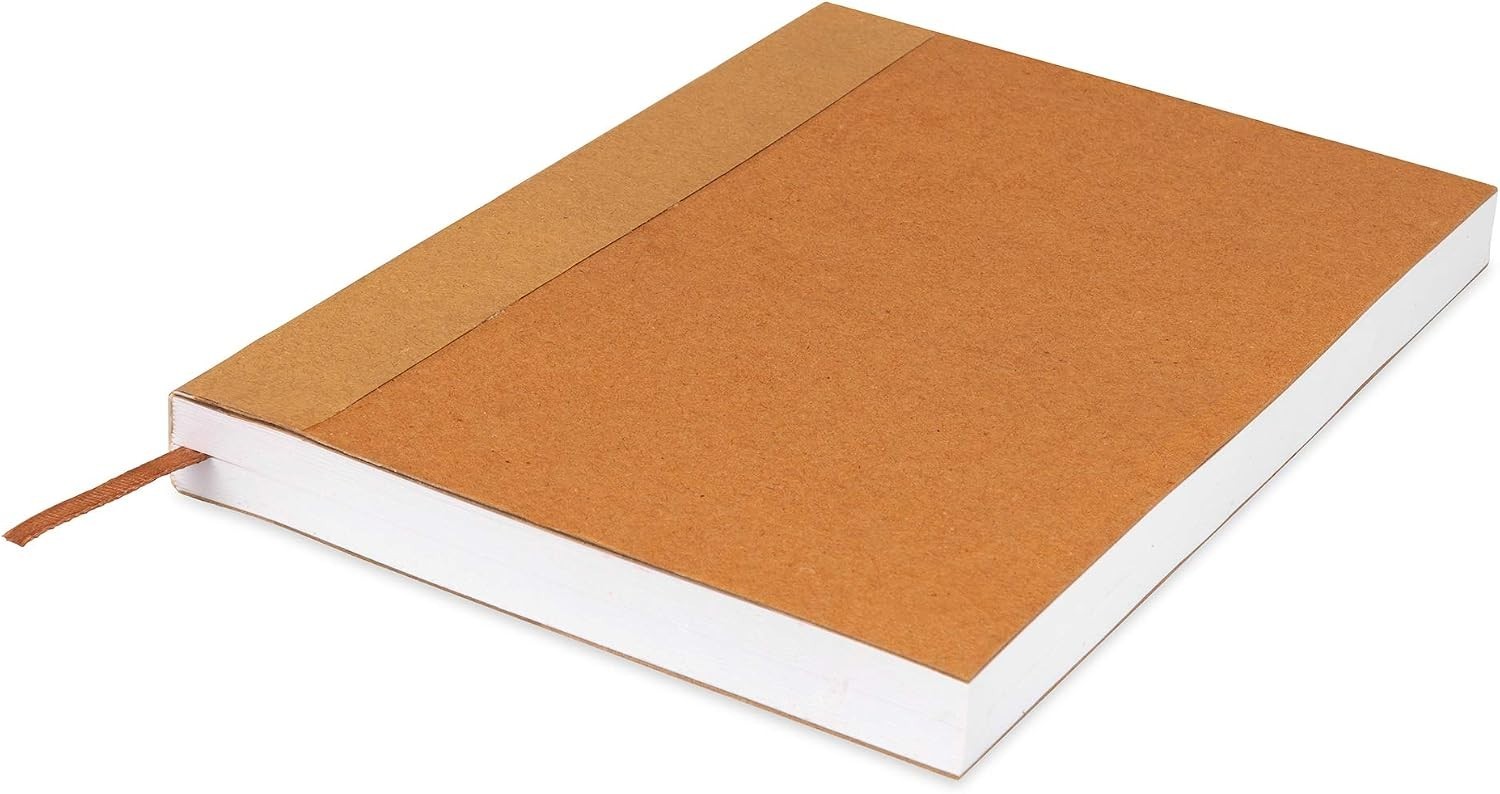 Smooth Writing A5 Refill Paper Inserts – 320 Lined Pages with Durable Bookmark