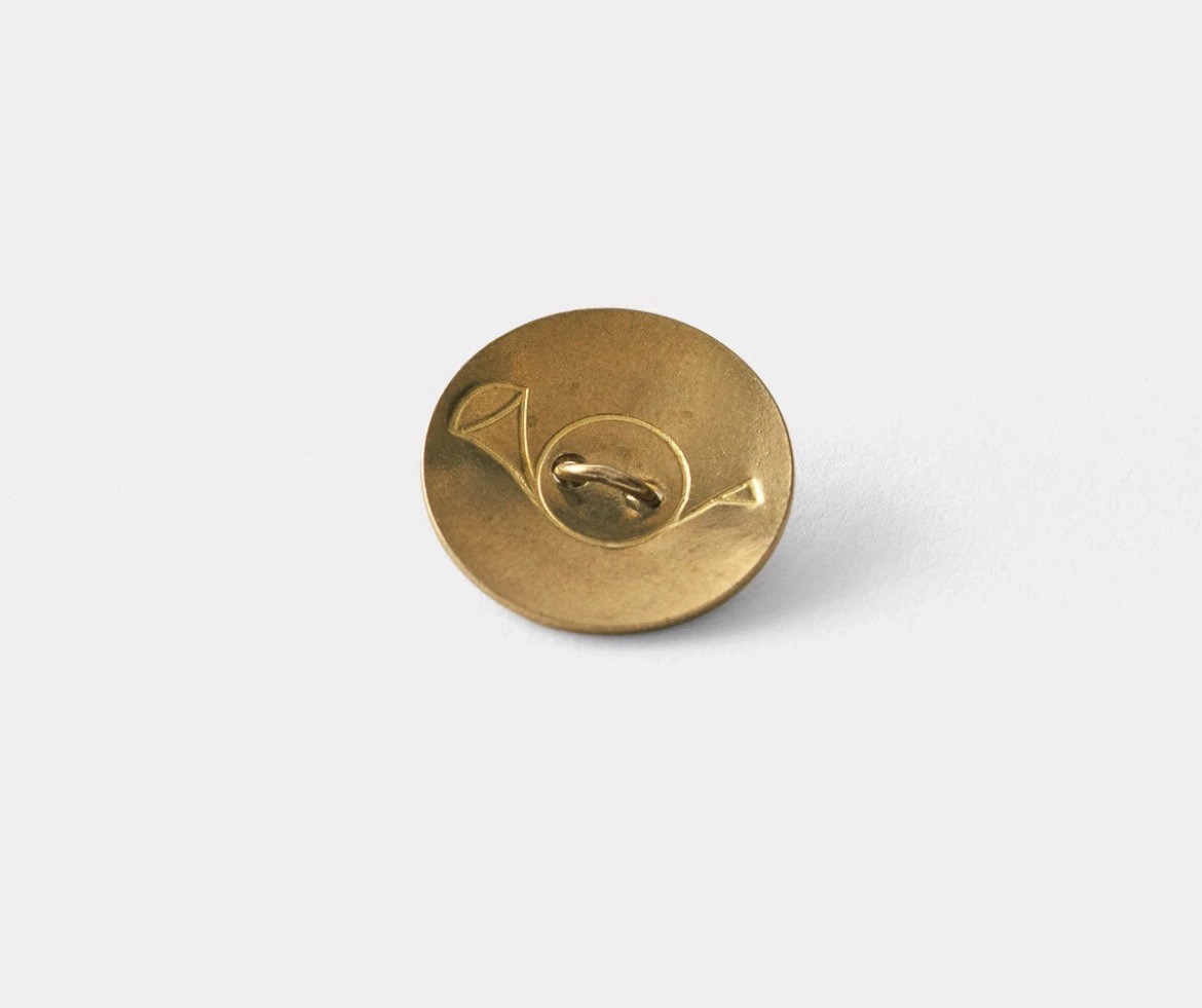 TRAVELER’S Factory Charms Gekkoso gold buttons (LARGE & SMALL)travelers notebook
