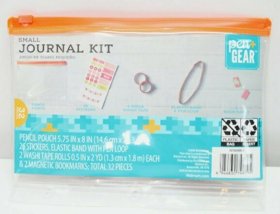 Pen + Gear Small Journal Kit 32 Pieces Orange