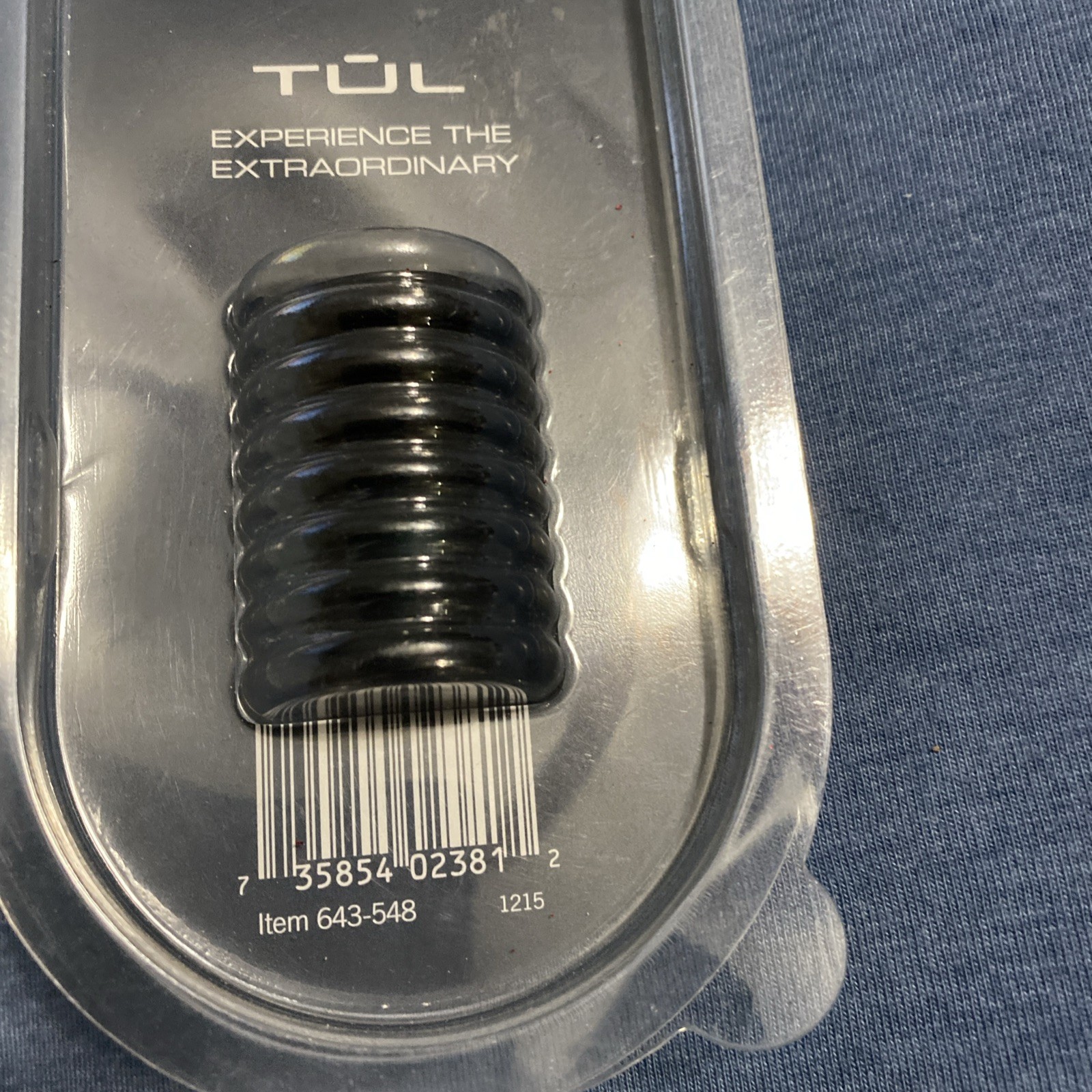 TUL 1” Discs 12 Black Discbound Notebook Expansion Discs NEW 150 Sheet Capacity
