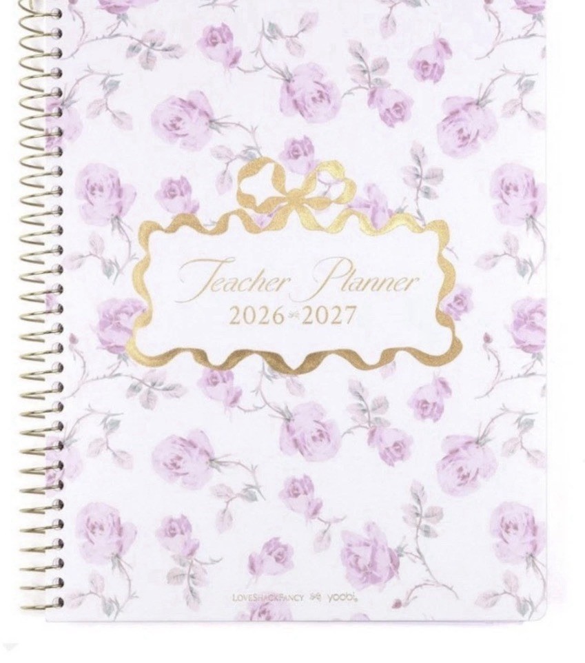 Love shack fancy x target collab limited edition teacher planner