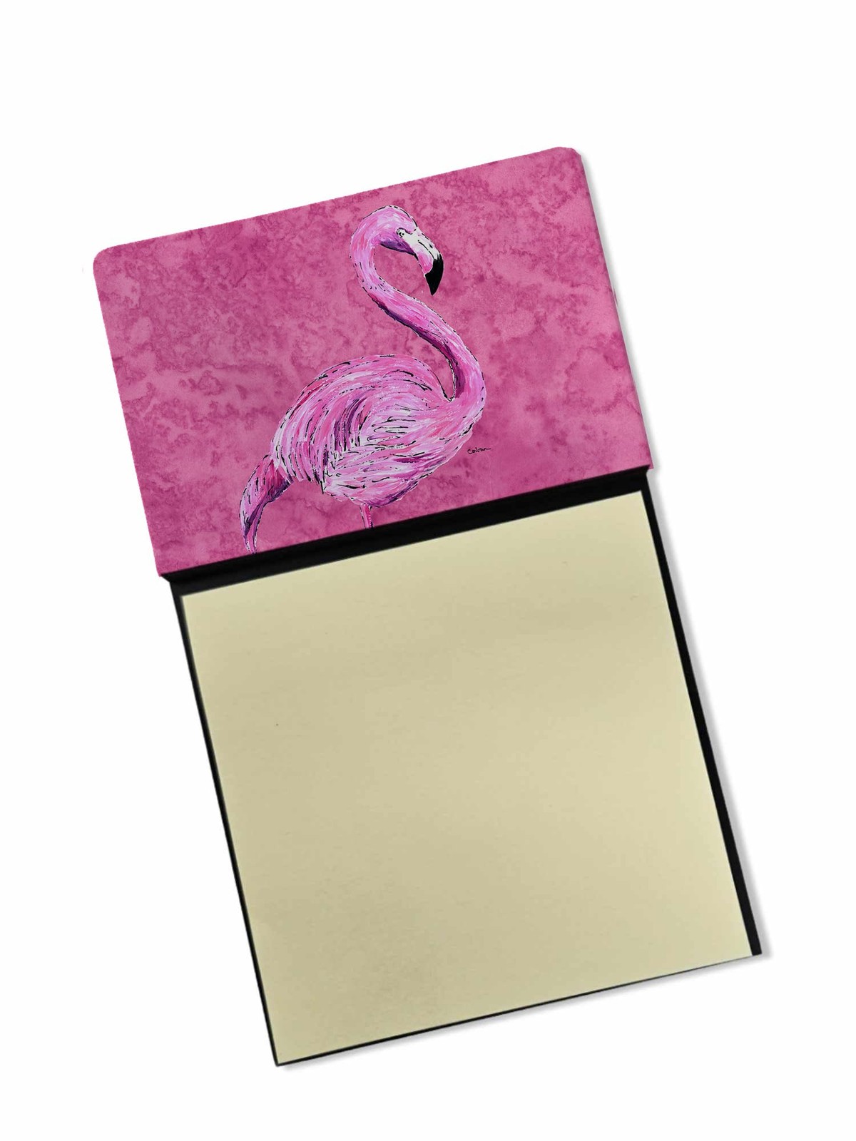 Caroline’s Treasures Flamingo on Pink Refillable 3.3″ x 0.4″, Multicolor