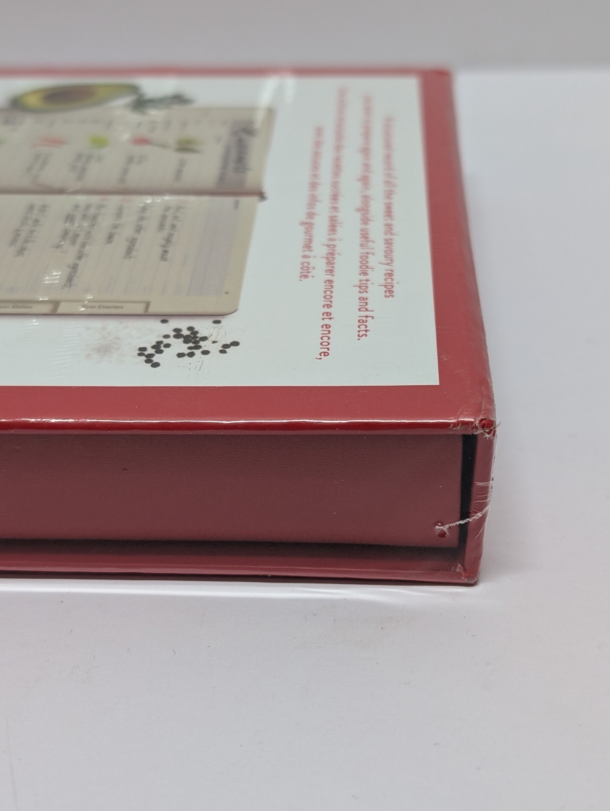 Moleskine Recipe Journal Notebook Scarlet Red Sealed New – Read Desc
