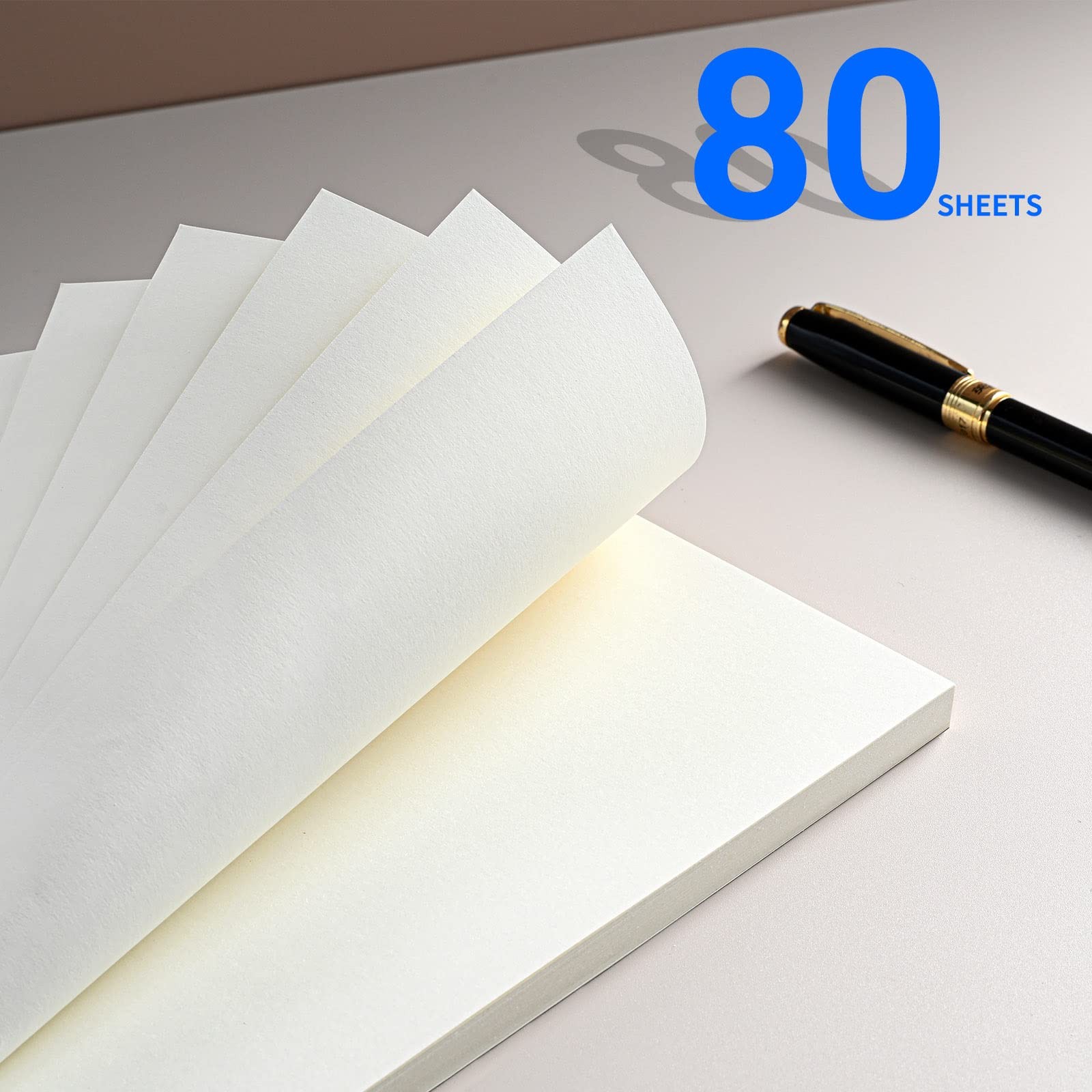 A5 Blank Refill Paper for 6-Ring Binders Planner Traveller Journal White