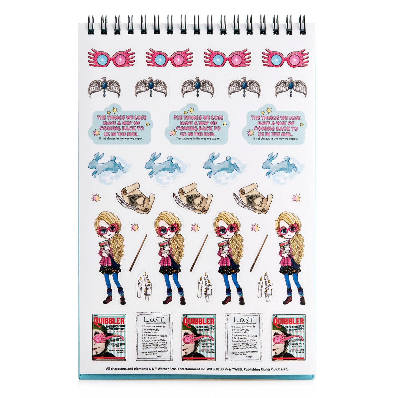 CON*QUEST Harry Potter The Quibbler Stationery Gift Set, Multi-colored