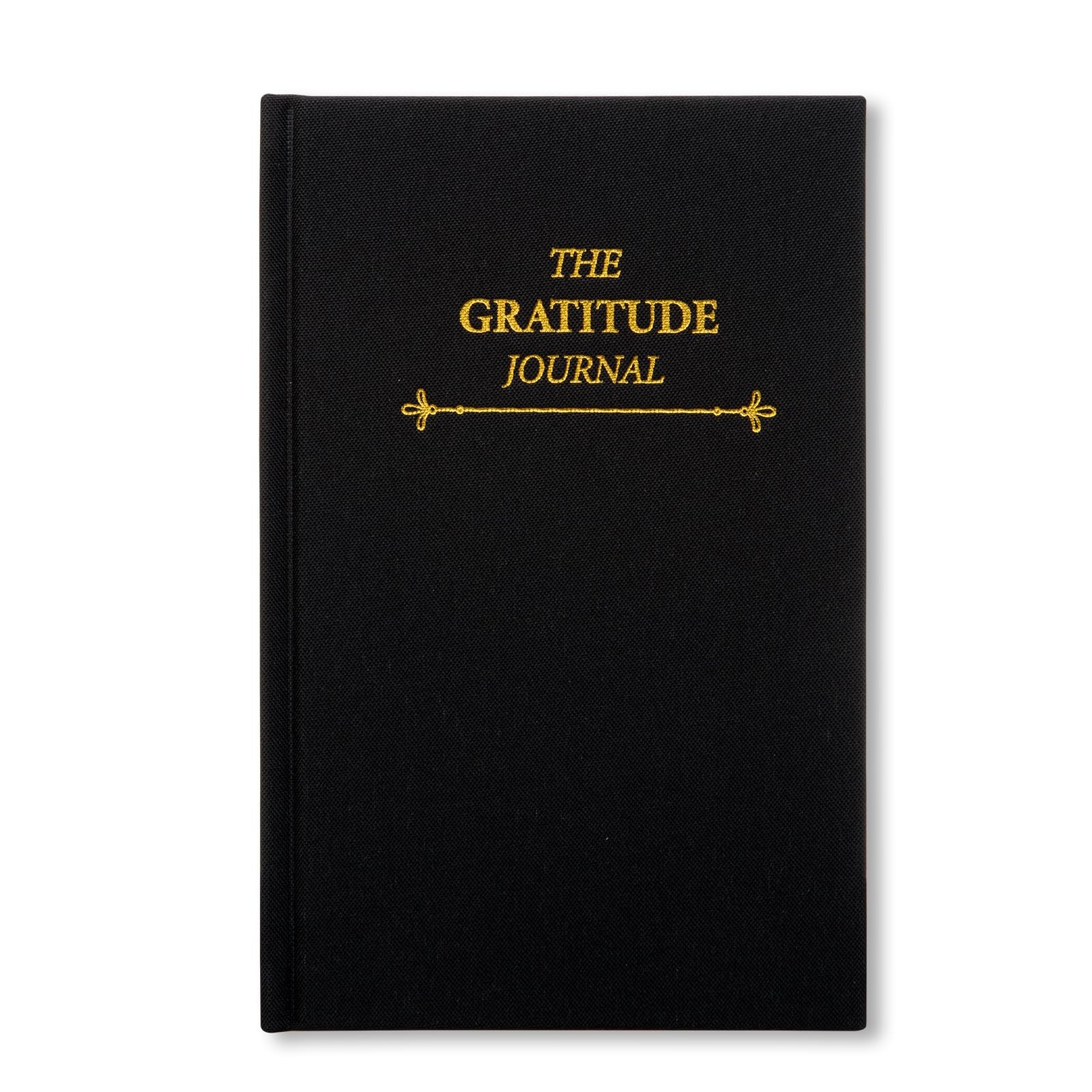 COMIX Gratitude Journal for Women Men, 5 Minute Daily Black