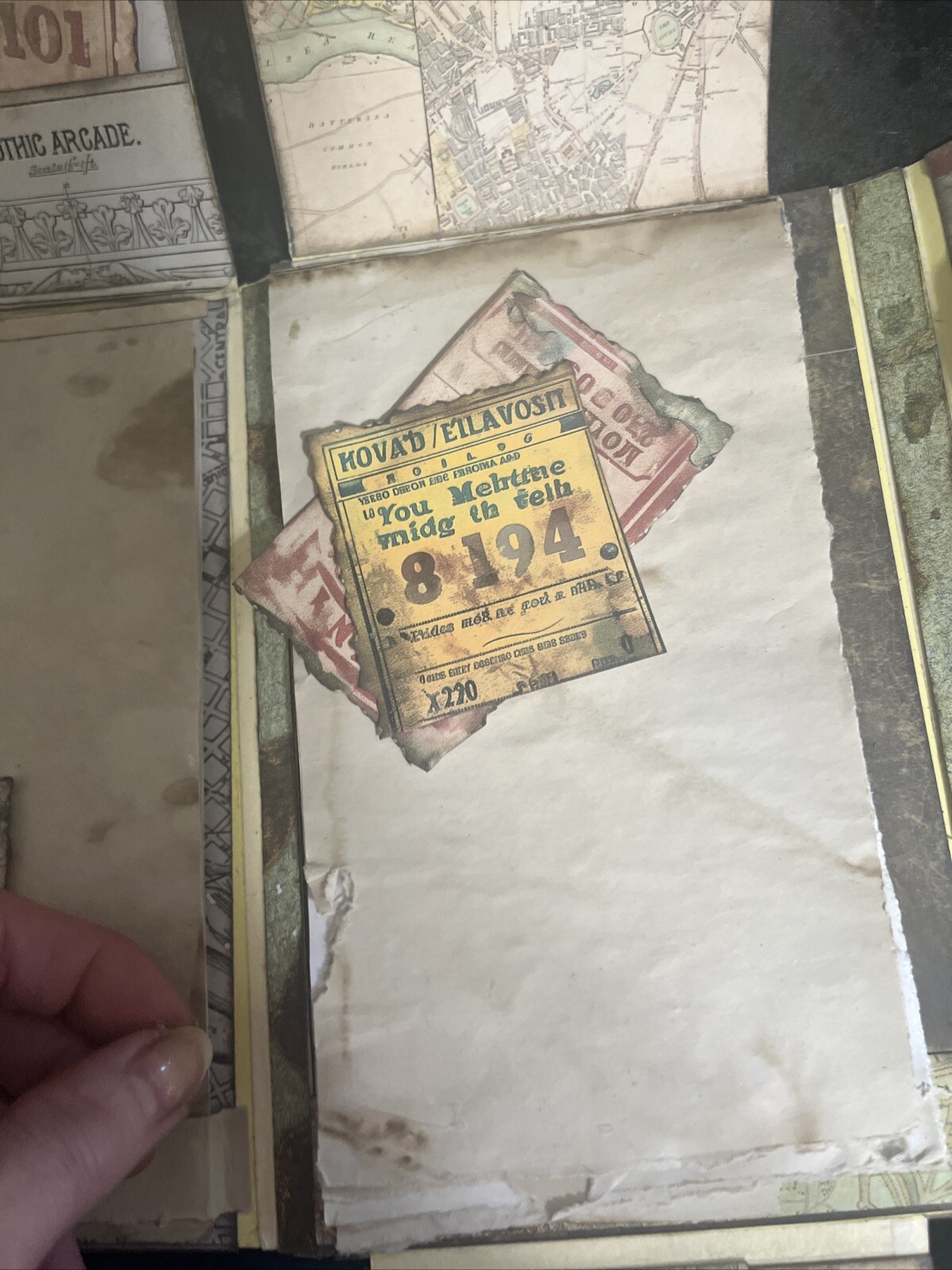 Tim Holtz Paper Backdrops Folio Handmade
