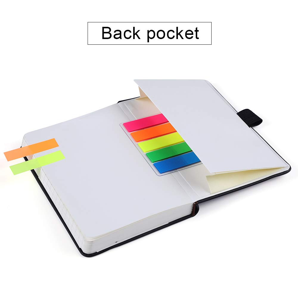 2 Pack Pocket Notebook 3×5.5” Leather Journal Ruled 144 Pages