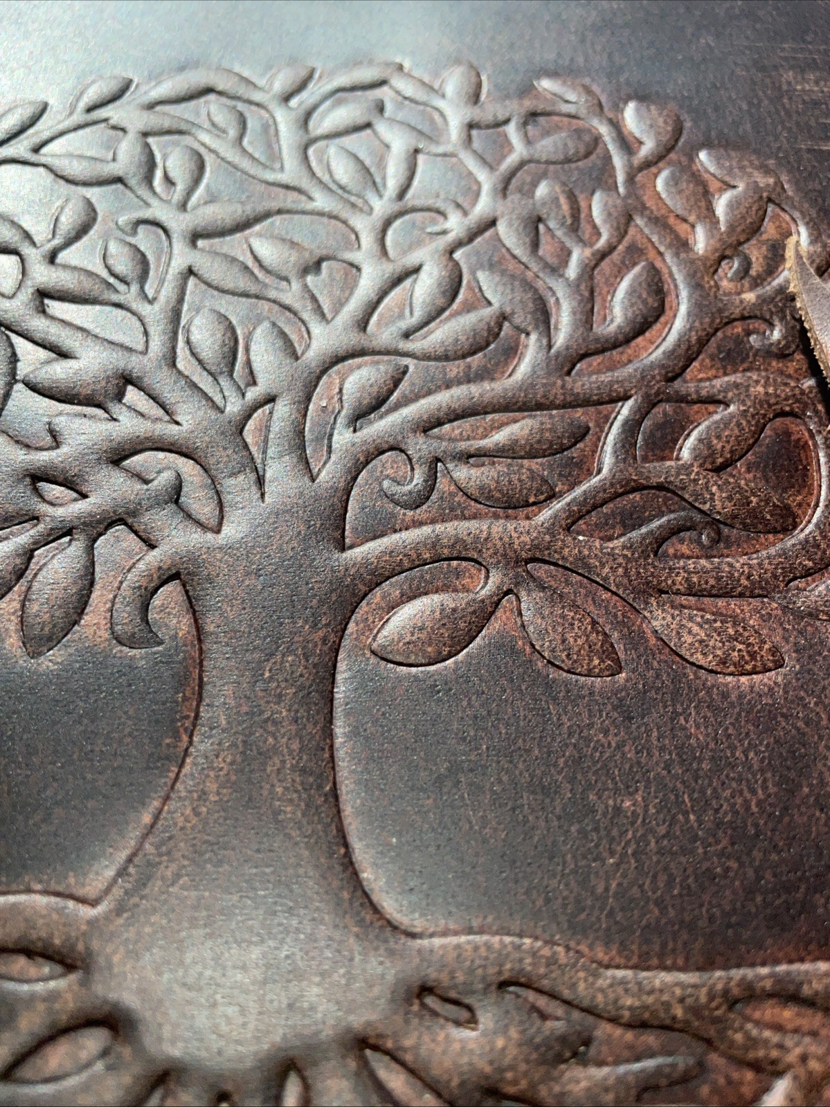 Luxeoria Leather Journal 8.5″ X 6.5″ X 1.5″ Vintage Brown, Vintage Paper