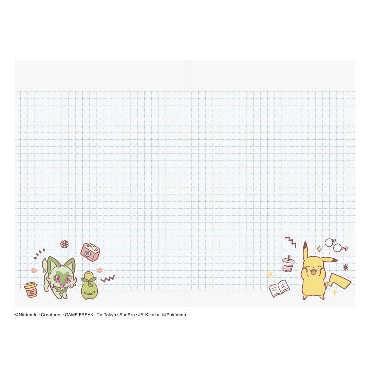 art print japan 2026 Planner A6 Monthly Pikachu
