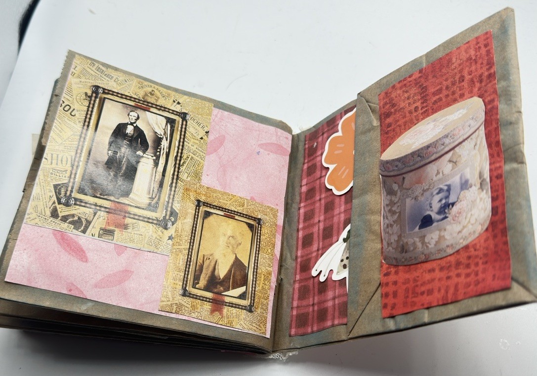 Junk Journal Wishes Themed Medium Is Brown Paper Bags