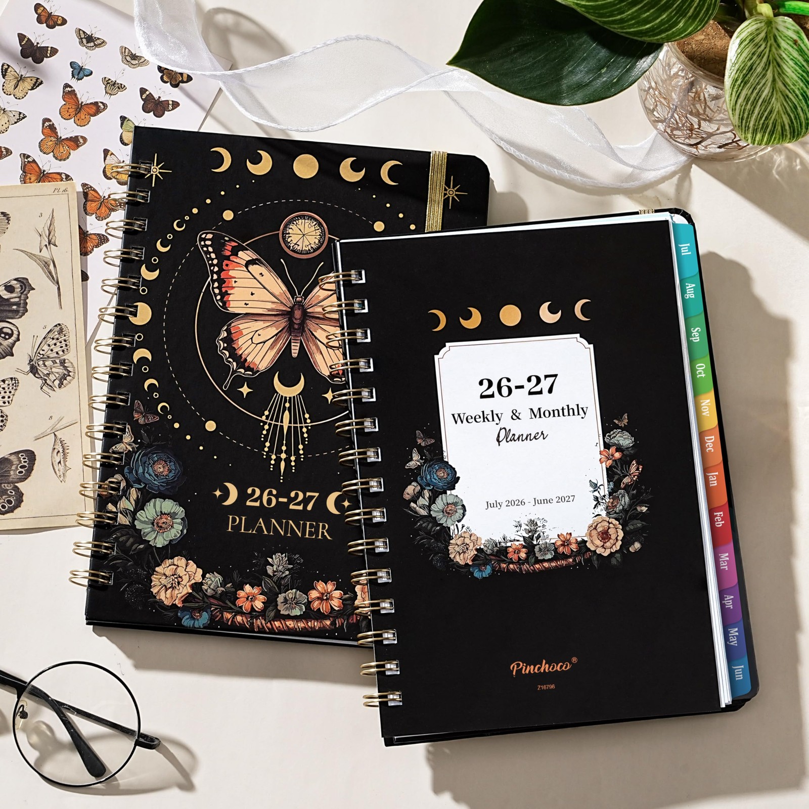 2026-2027 Planner – Academic 2026-2027, July 2026 6.4″ x 8.5″, Black