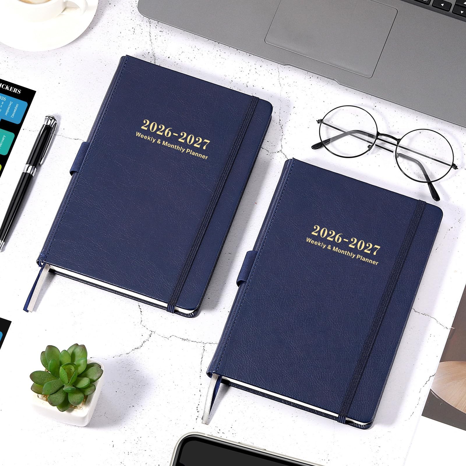 Planner 2026-2027 – Planner, JULY 2026 – JUNE 5.75″ X 8.25″, blue