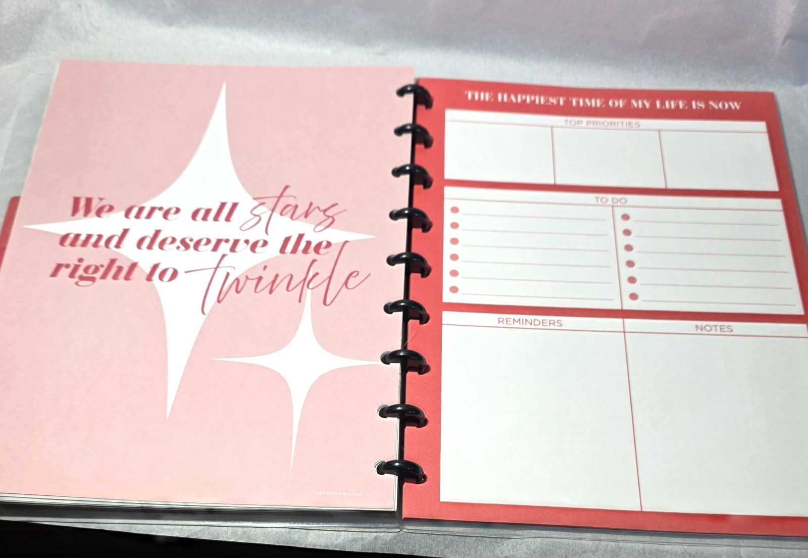 New Levenger Circa Marilyn Monroe Ruled Plus Plan Notebook 70 sheets