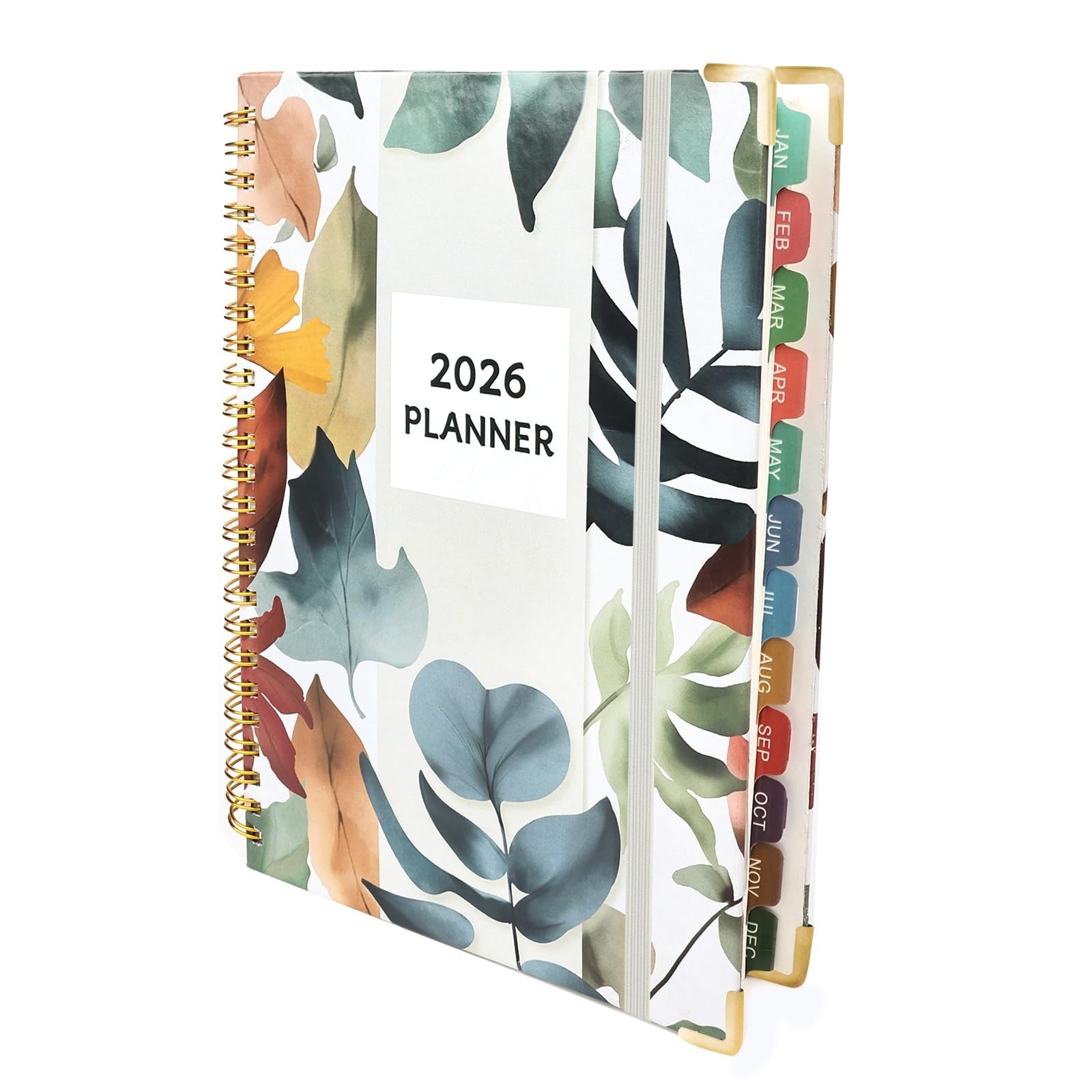 2026 Planner, A5 (6.3″x 8.5″) Planner 2026 Jan-Dec, Monthly/Weekly/Daily Tabs…