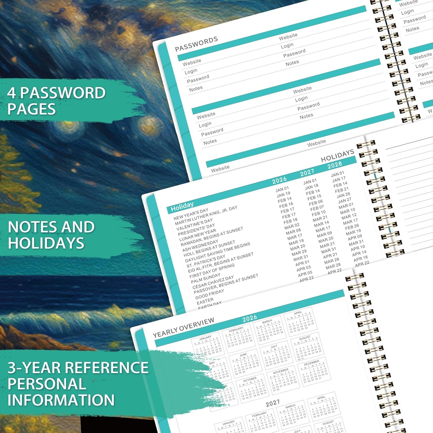 2026 Appointment Book/Planner – 8.2″ x 11″, Daily Planner 2026 from Jan. 2026…
