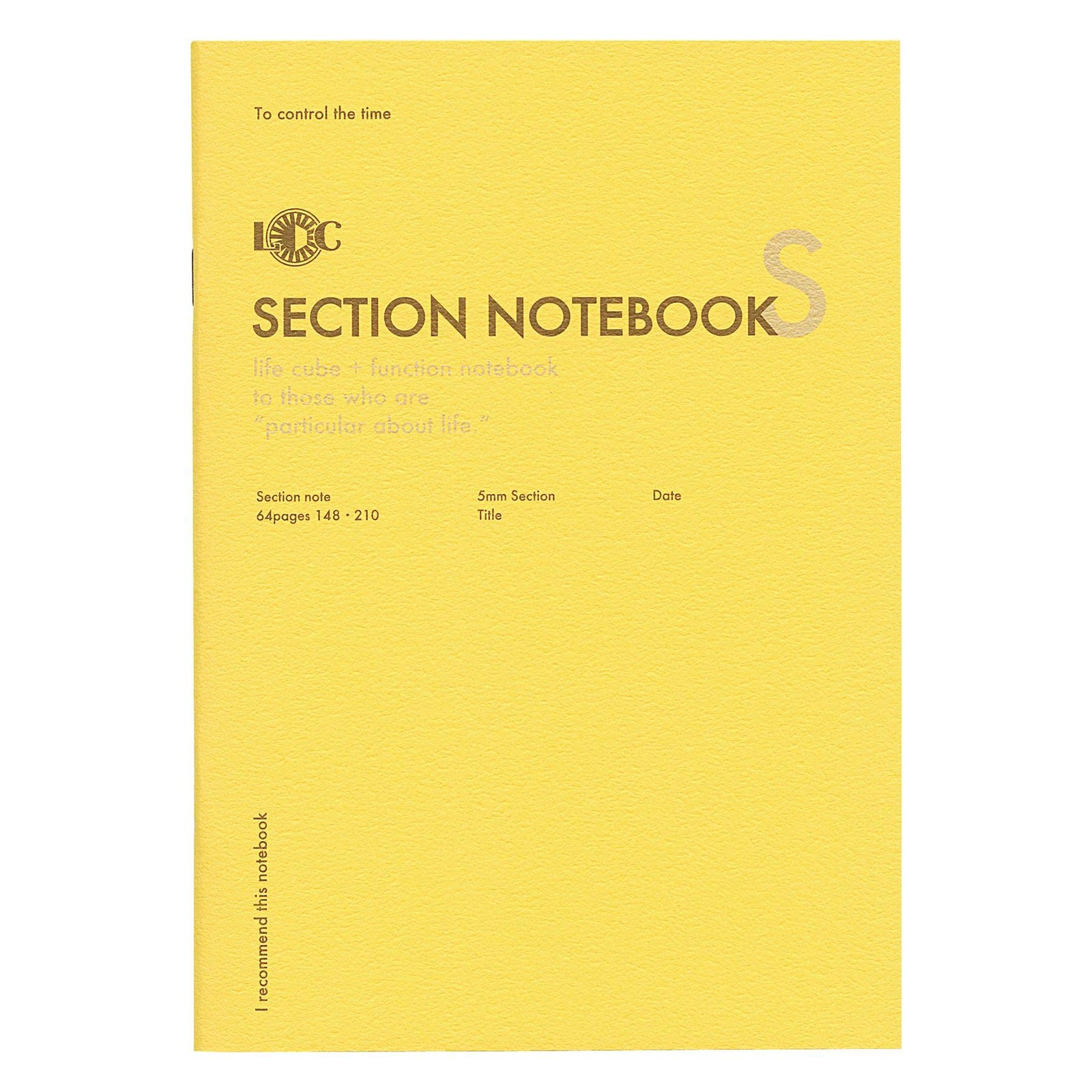 A5 Function Notebook SECTION NOTEBOOK United Bees LDN Luddite