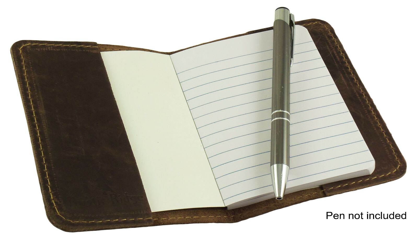 Pocket Notebook Leather Refillable Mini Composition Book Cover Notepad Handmade