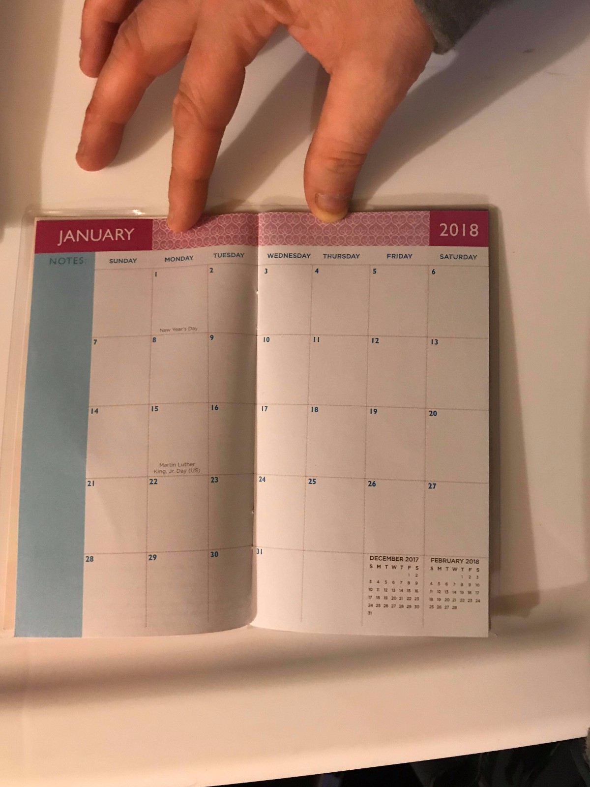 2 year 2018-19 Monthly Planner Calendar Organizer Pocket/Purse Size6 1/2″x3 3/4″