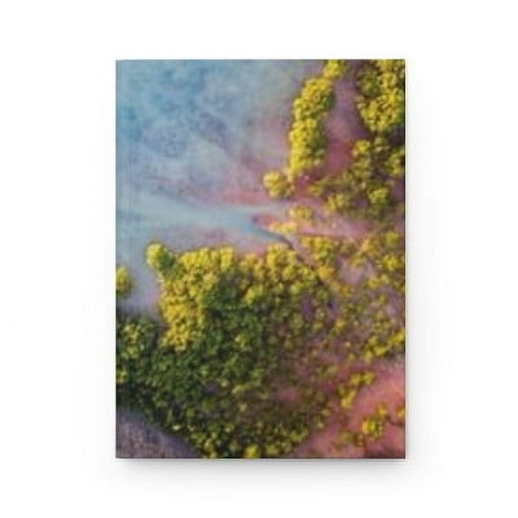 Hardcover Journal Notebook Diary 150 Pages Lined 5.75″x8 Nature Beach Themed