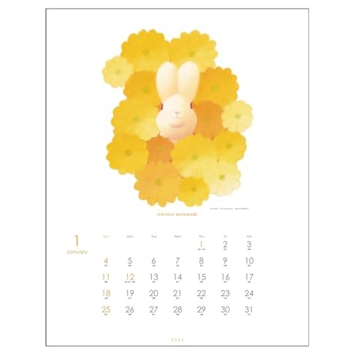 2026 Calendar by Hiroshi Watanabefrom JP