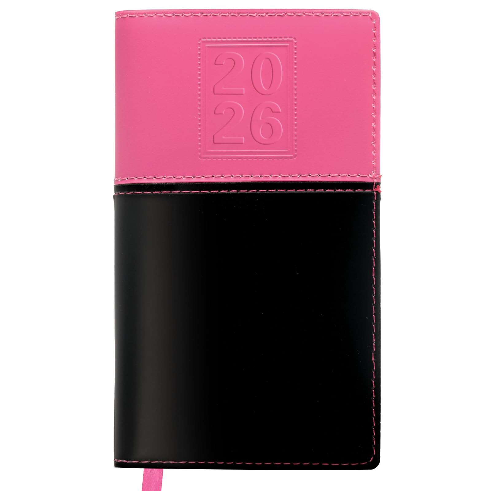 2026 Pocket Planner/Pocket Calendar, 3.5″x6″: Includes 14 3.5″ x 6″, Pink