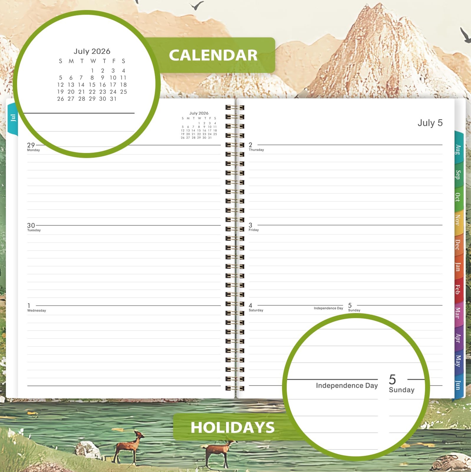 Planner 2026-2027 – Academic Planner 2026-2027 Weekly and Monthly, July 2026 …